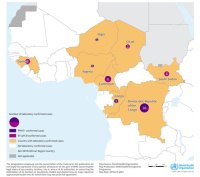 Épidémies de fièvre jaune en Afrique en 2023 et 2024 (OMS)